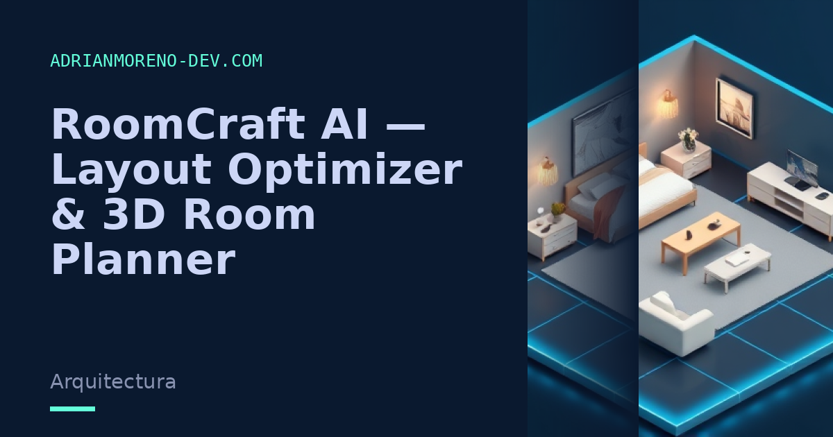 RoomCraft AI — Layout Optimizer & 3D Room Planner